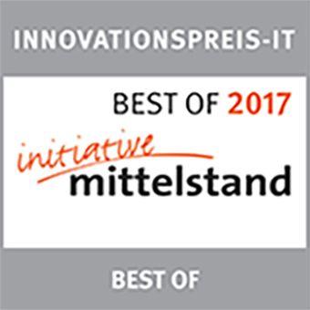 COSMO CONSULT receives the prestigious INNOVATIONSPREIS-IT 2017 innovation award for industry 4.0 solution scenario