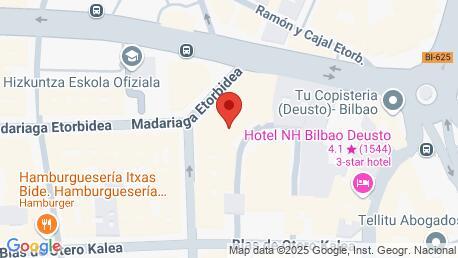 Imaginea Google Maps a locației curente