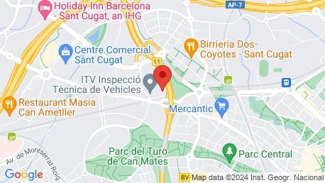 Imagen de Google Maps de la ubicación actual