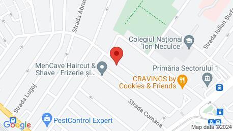 Imagen de Google Maps de la ubicación actual