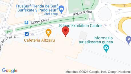 Google Maps kép az aktuális helyről