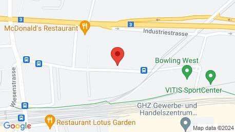 Google Maps kép az aktuális helyről