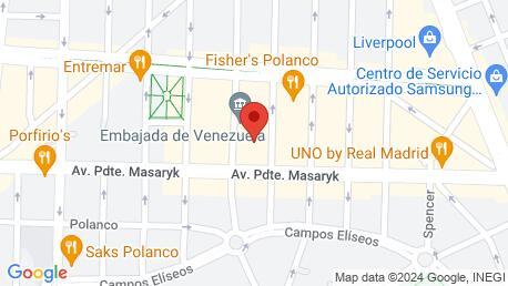 Imagen de Google Maps de la ubicación actual