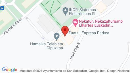 Imagen de Google Maps de la ubicación actual