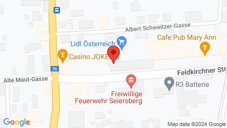 Google Maps image of the current location